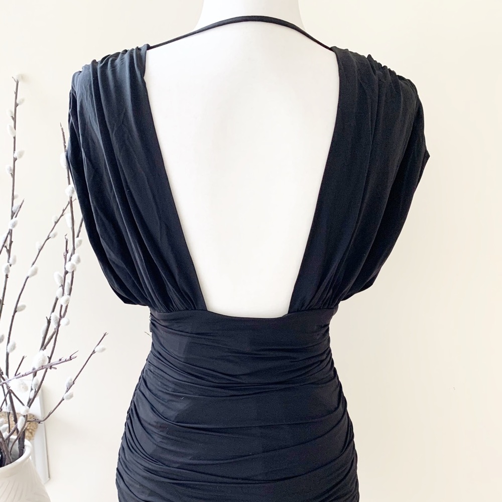 BCBGMaxAzria Ruched Mini Dress - Picture 4 of 8
